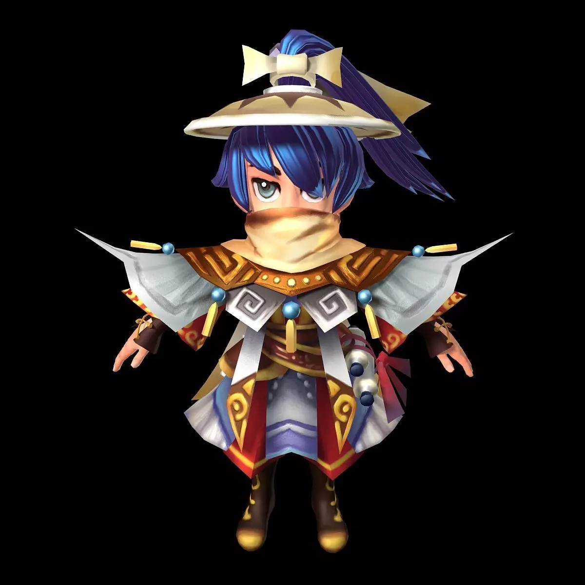 Game characters - storytellers 3D model_0