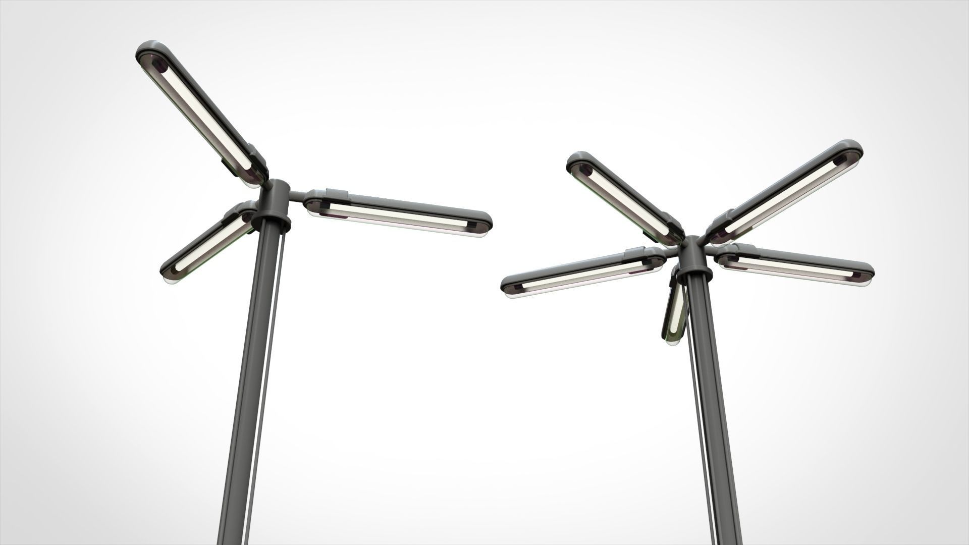 sci fi lighting 5 3D model_7