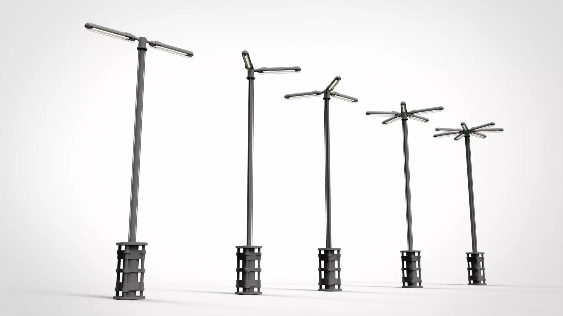 sci fi lighting 5 3D model_0