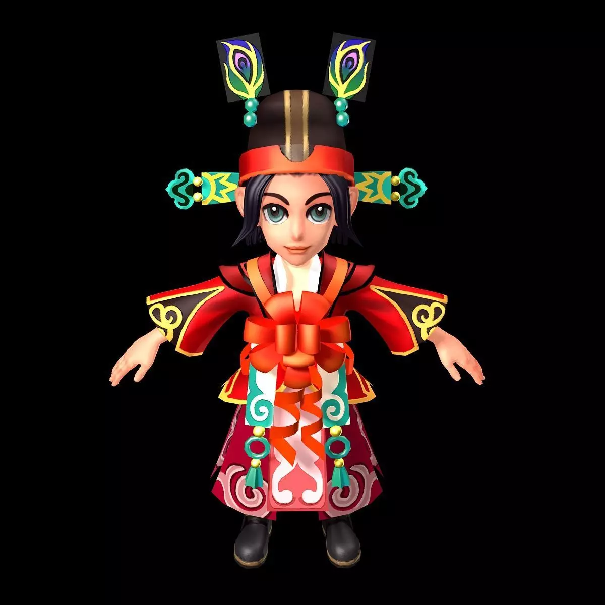 The characters of the game - the groom 3D model_0