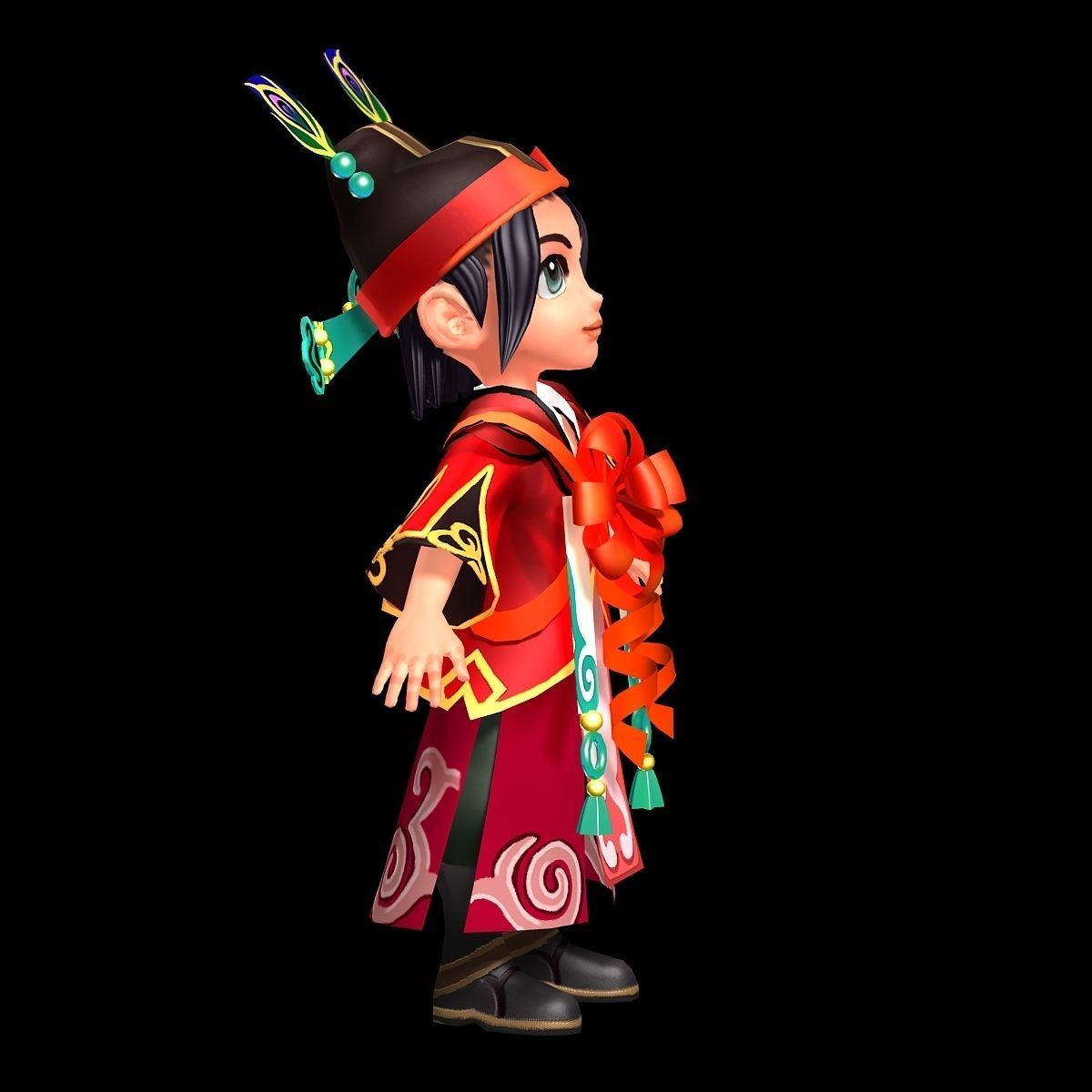 The characters of the game - the groom 3D model_3