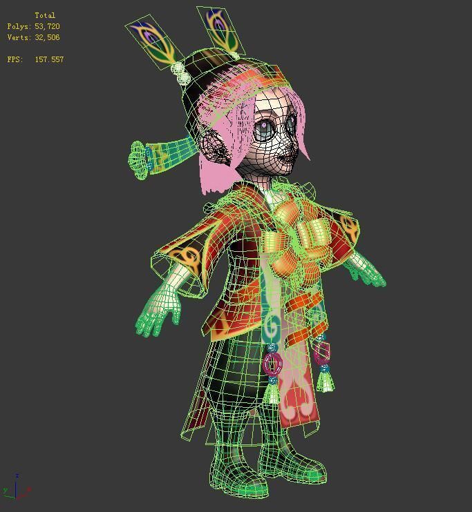 The characters of the game - the groom 3D model_5