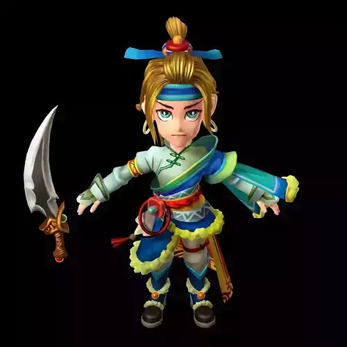 The characters of the game - Yeluqi