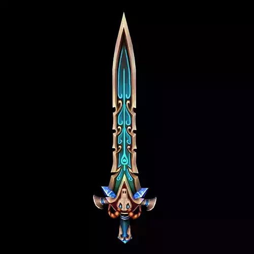 Game character weapon - purely