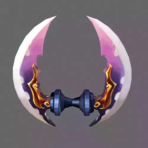 Game character weapon - ring edge