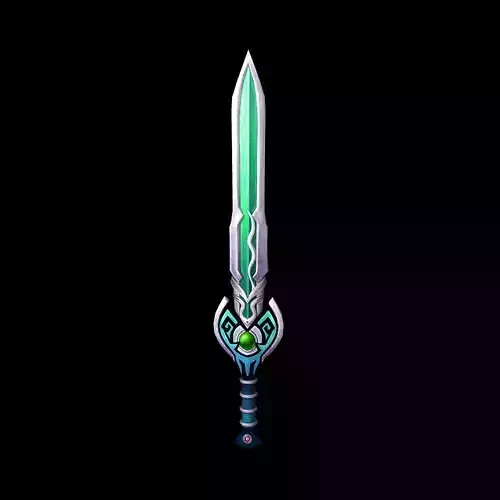 Game characters weapons - bronze sword