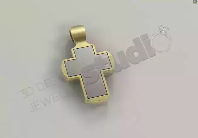 Russian Luxury Cross three seperate parts