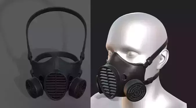 Gas mask protection isolated equipment armor 