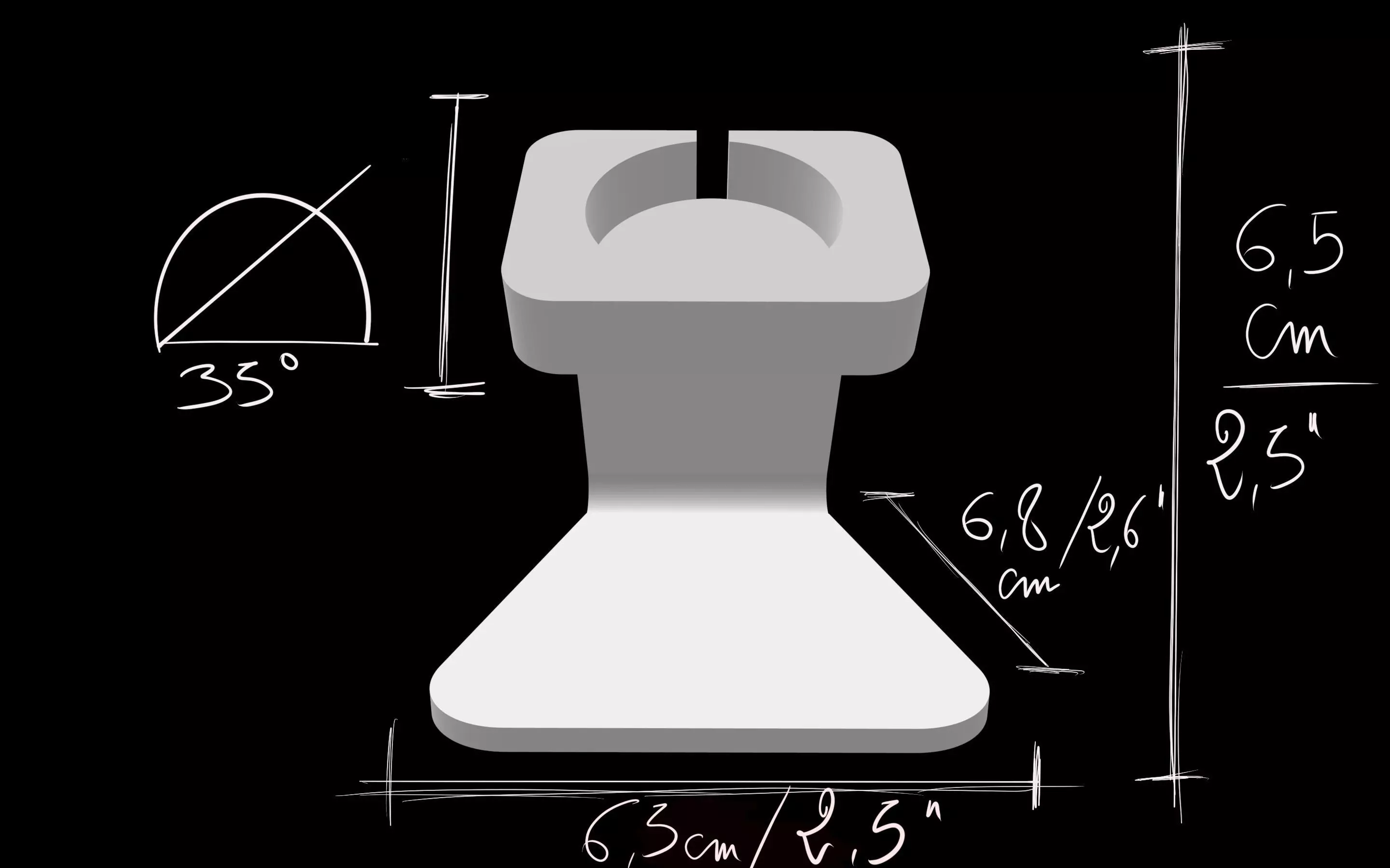 Stand Apple Watch from 1th to 5th Series 3D print model