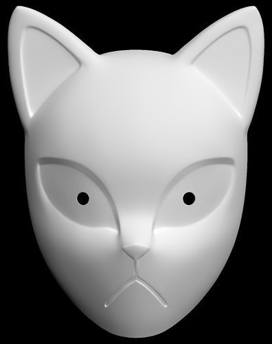 Demon Slayer Kimetsu No Yaiba Sabito mask for 3D Print 3D print model