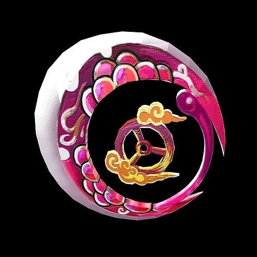 Game characters weapons - Crescent Bay 30 3D model