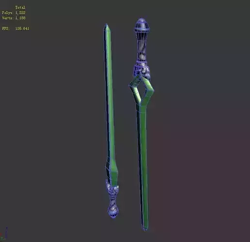 Game character weapon - child sword