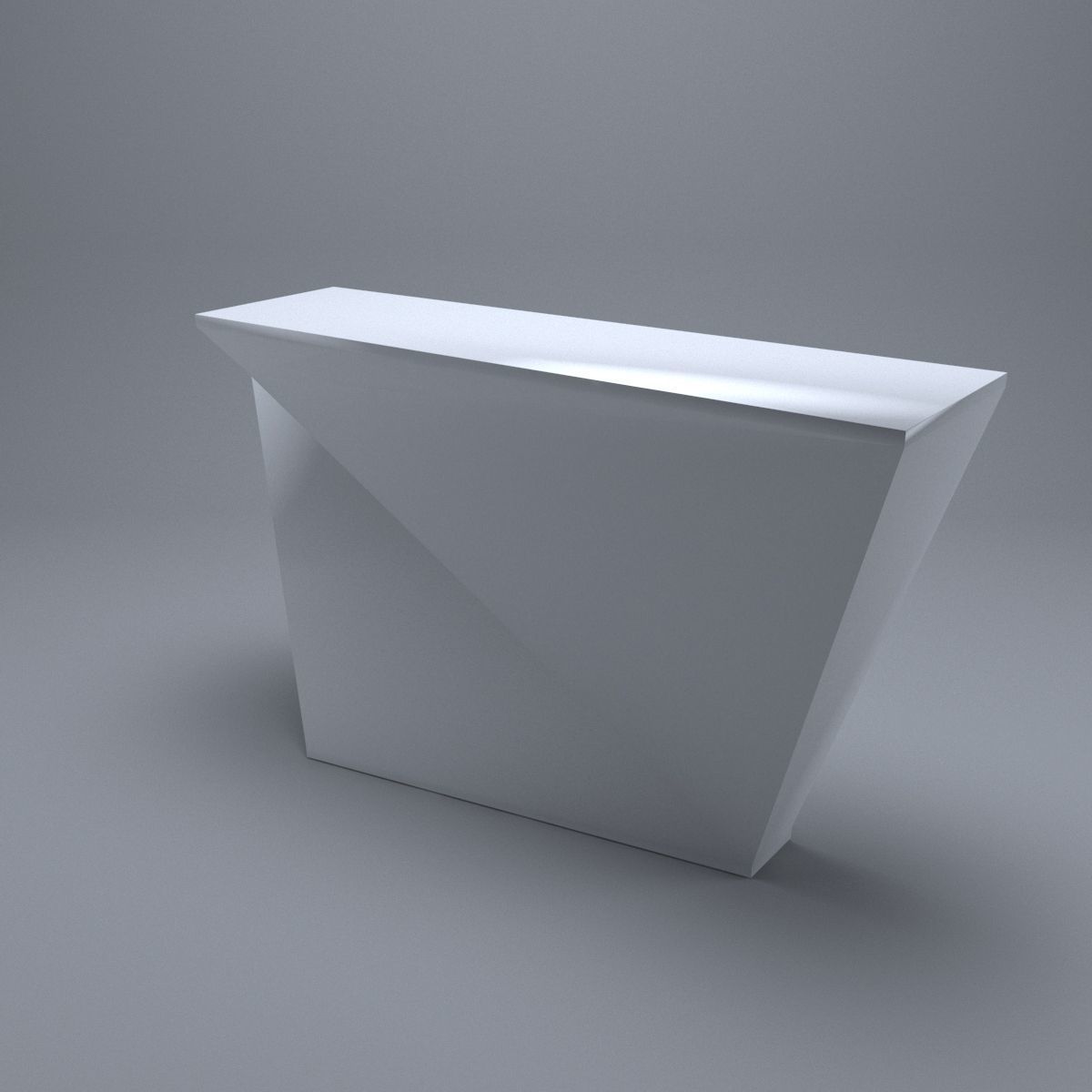 reception table 3D model_3