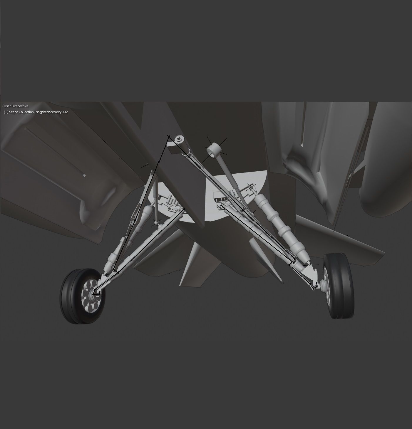 F16C Turkey Low-poly 3D model_19