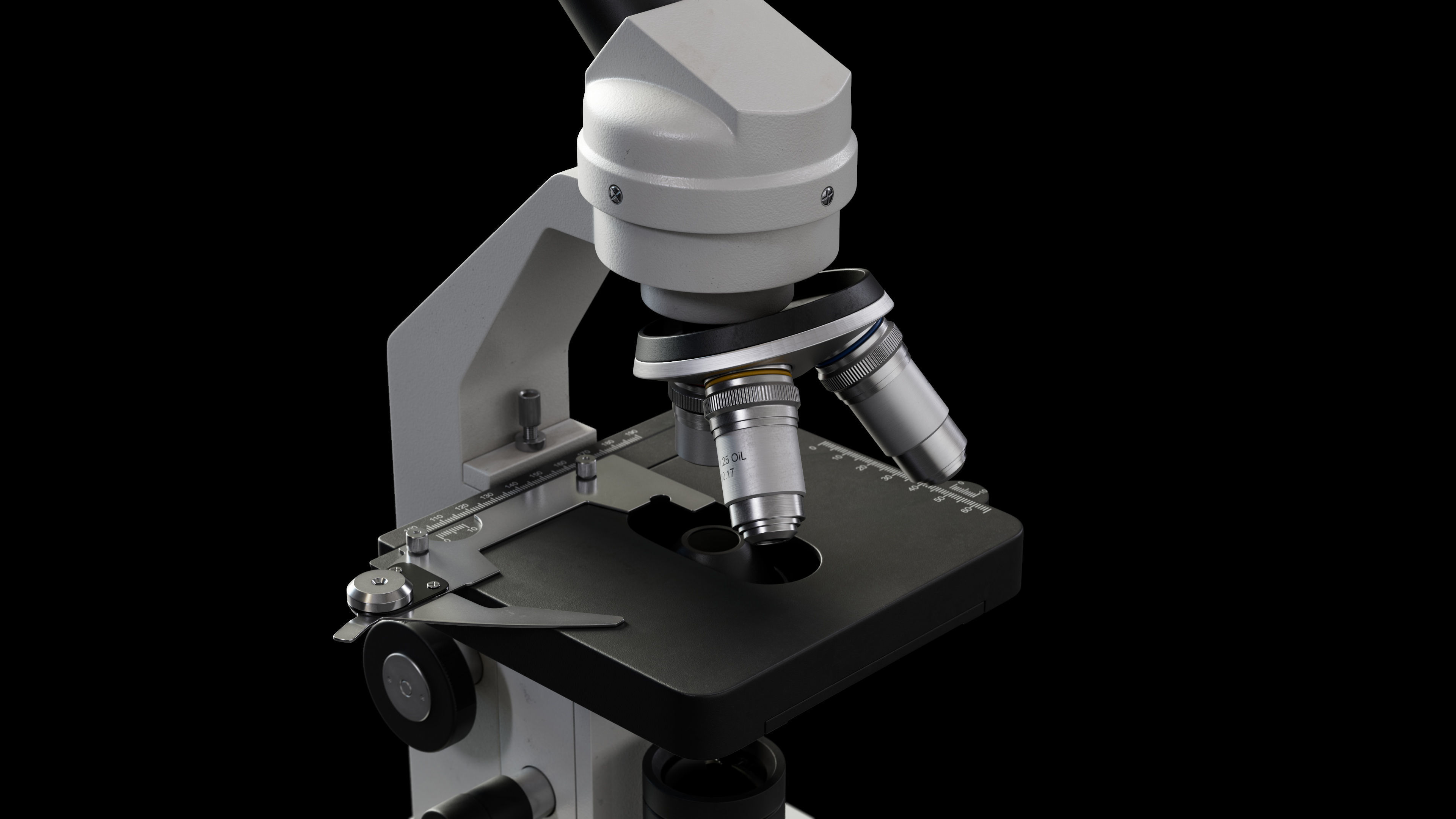 Microscope 3D model 3D model_1