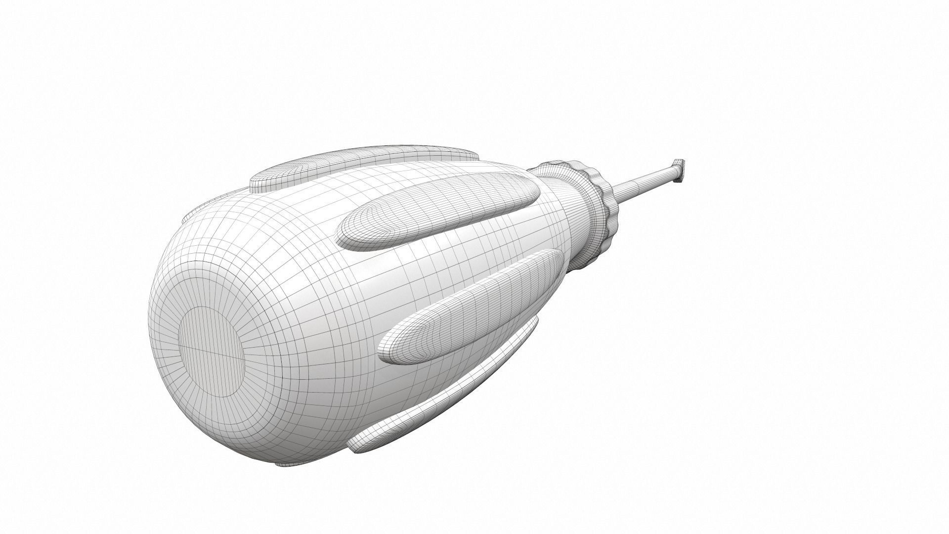 Screwdriver curly colect 3D model_9