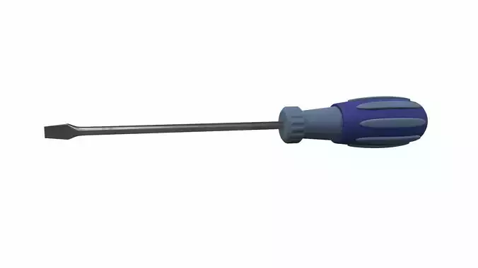 Screwdriver curly colect 3D model