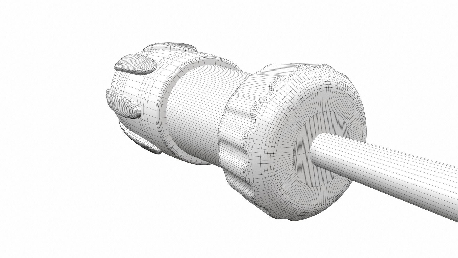 Screwdriver curly colect 3D model_10