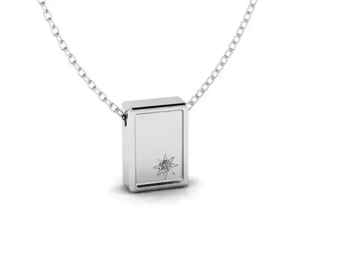 Diamond Jewelry Pendant 003 3D print model