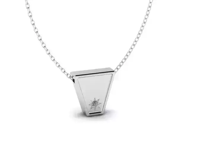 Diamond Jewelry Pendant 004 3D print model