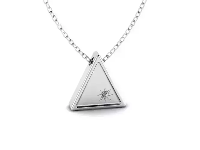 Diamond Jewelry Pendant 005 3D print model