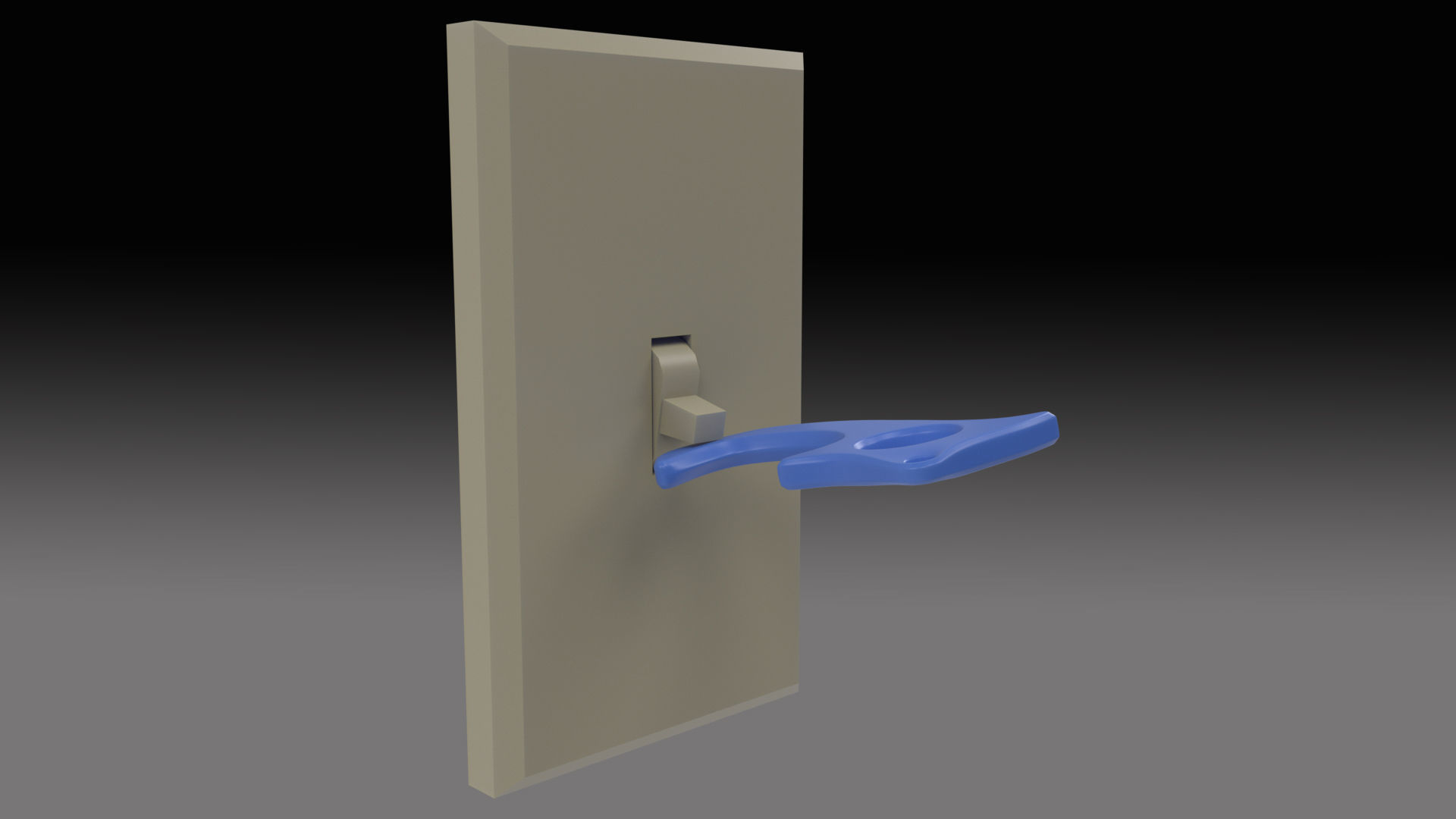 Key chain Door Opener Free 3D print model_8
