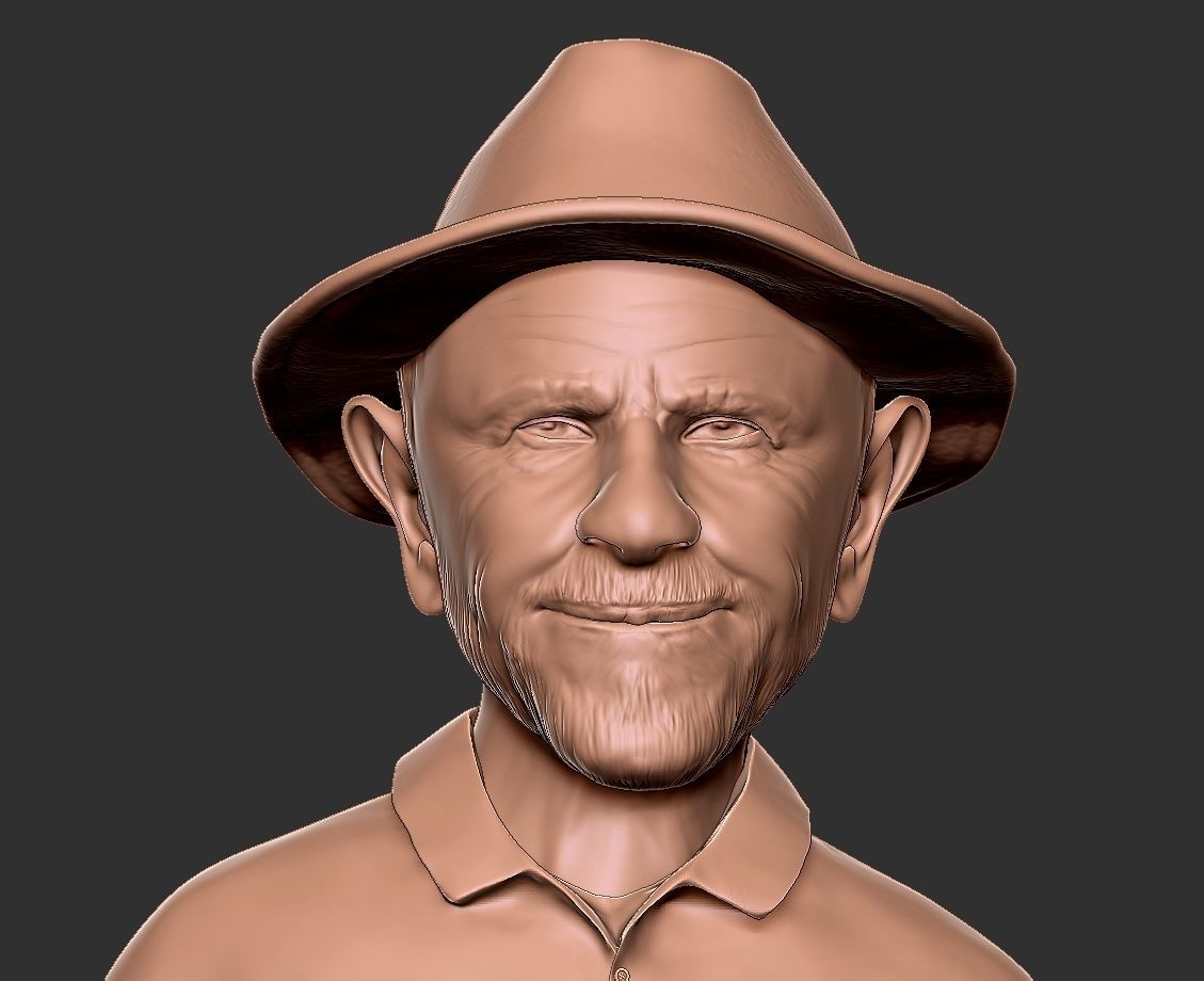 JACQUE FRESCO  3D print model_6