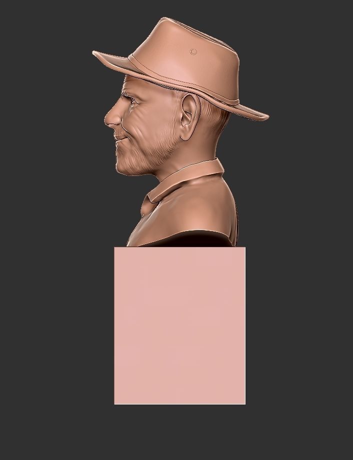 JACQUE FRESCO  3D print model_1