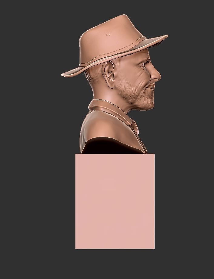 JACQUE FRESCO  3D print model_5