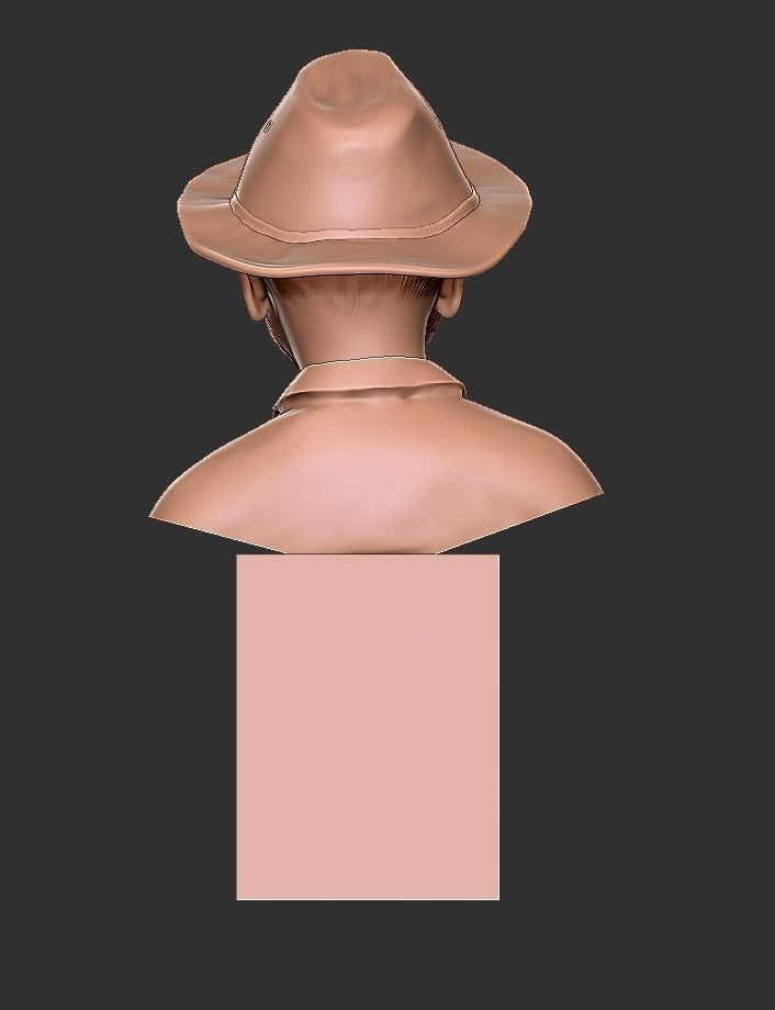 JACQUE FRESCO  3D print model_8