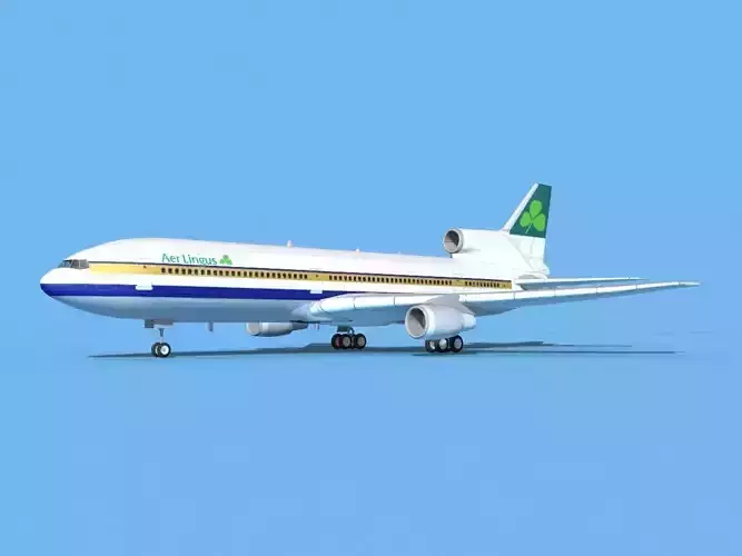 Lockheed L-1011 TriStar Air Lingus 2 3D model