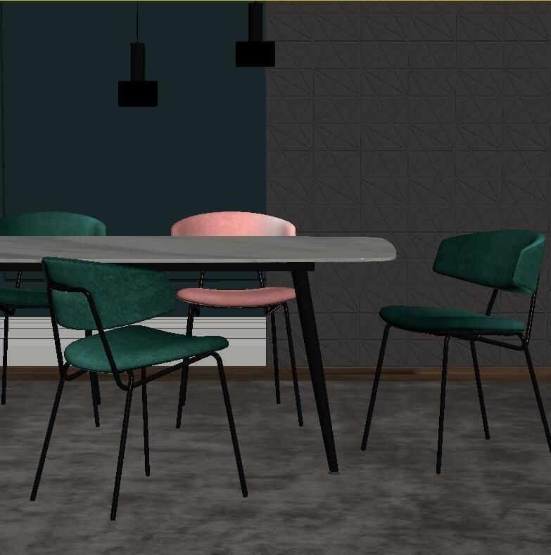 Dining Room Interior  219 3D model_6