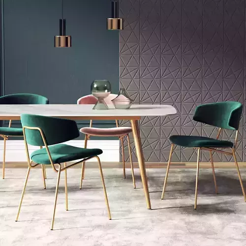Dining Room Interior  219 3D model