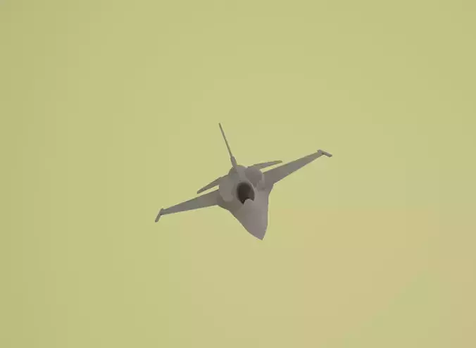 F 16E Desert Eagle  3D print model