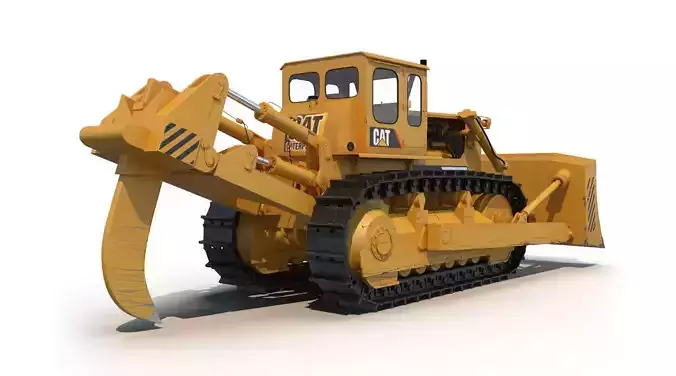 Bulldozer CAT 3D model