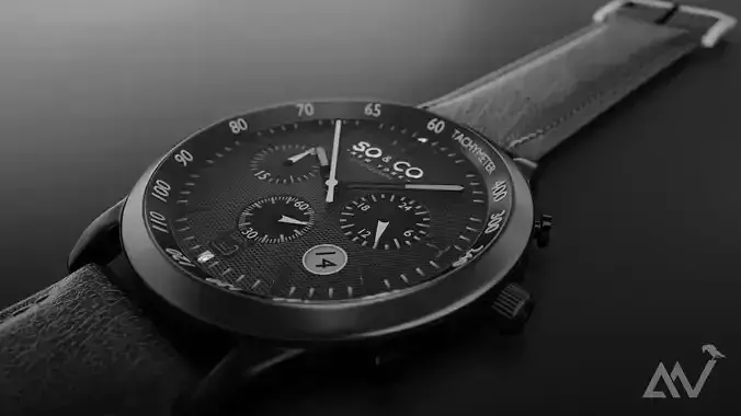 Trambusto hand watch  3D model