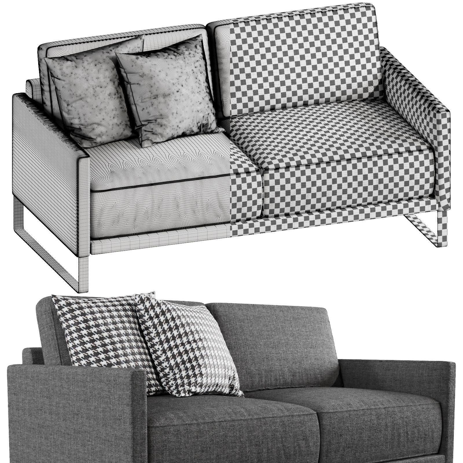 Rolf Benz Cara 3D model_7