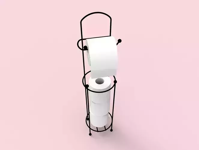 Toilet Paper Holder Stand