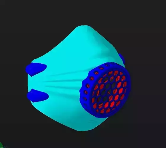 Protective mask Free 3D print model