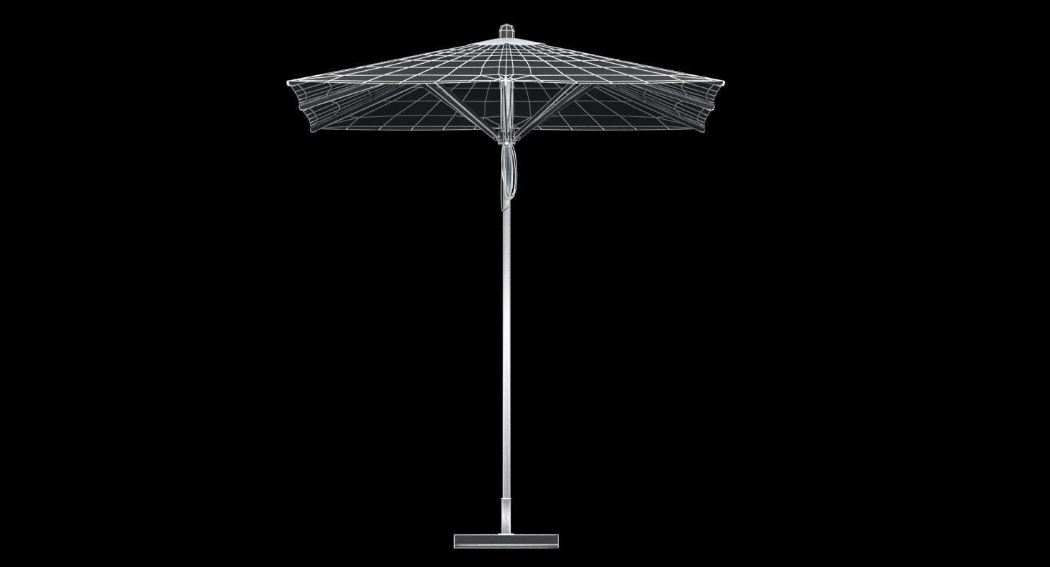 Bambrella levante outdoor parasol 3D model_6