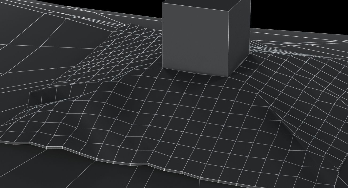 Bambrella levante outdoor parasol 3D model_9