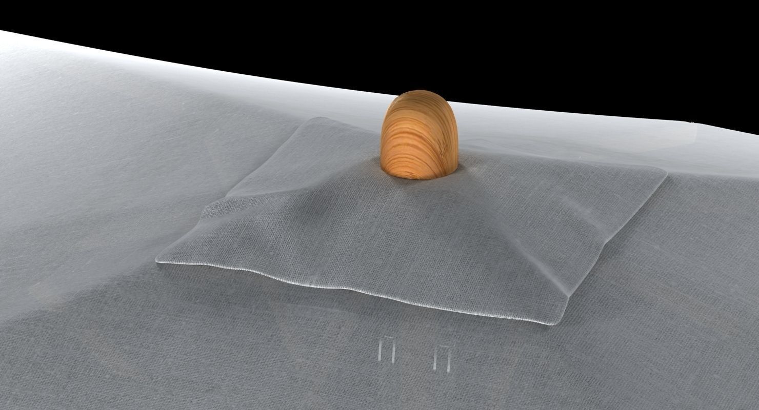 Bambrella levante outdoor parasol 3D model_8