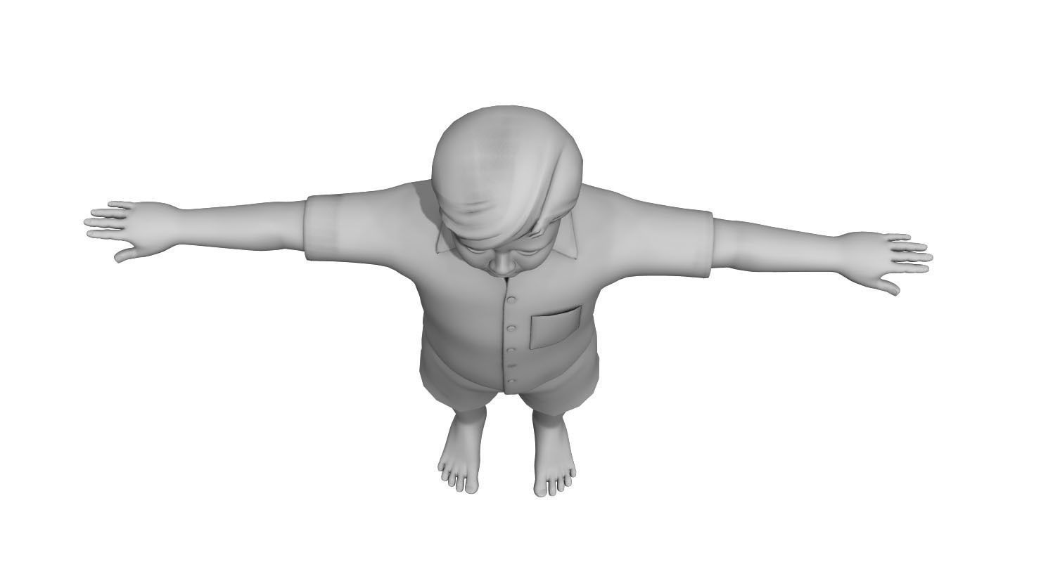 boy2 3d model man 3D model_3