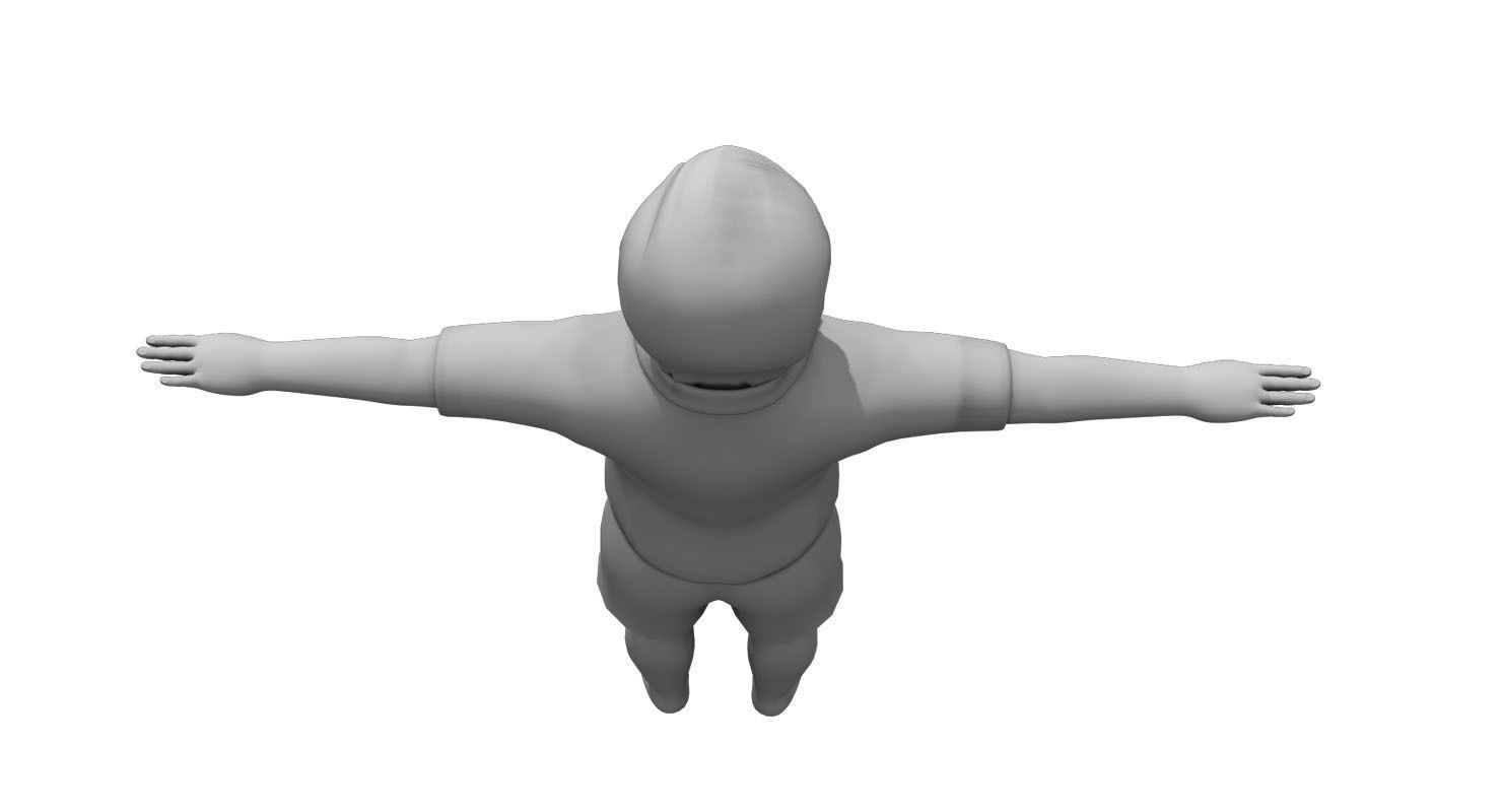 boy2 3d model man 3D model_4
