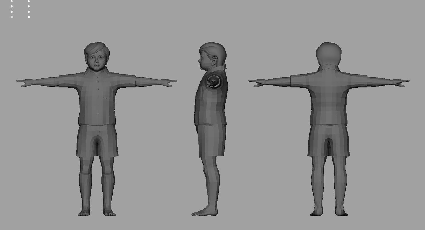 boy2 3d model man 3D model_5
