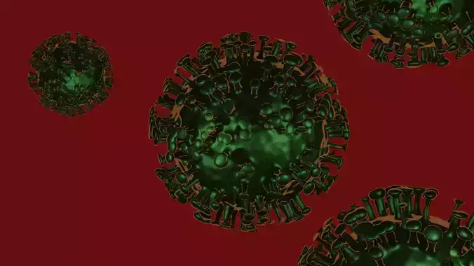 COVID-19 VIRUS 3D MODEL