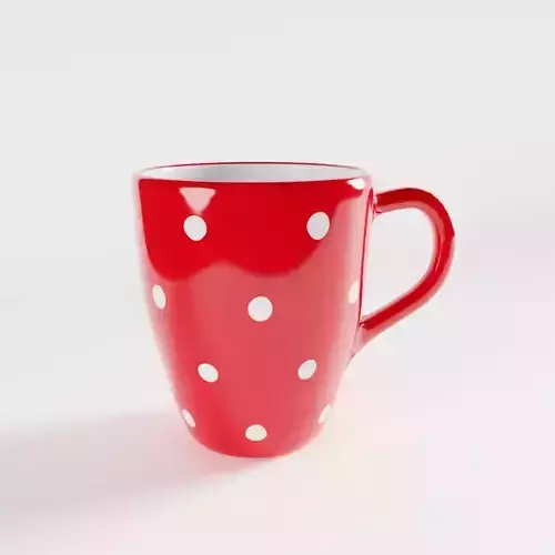 Polka Dot Mug 3D model