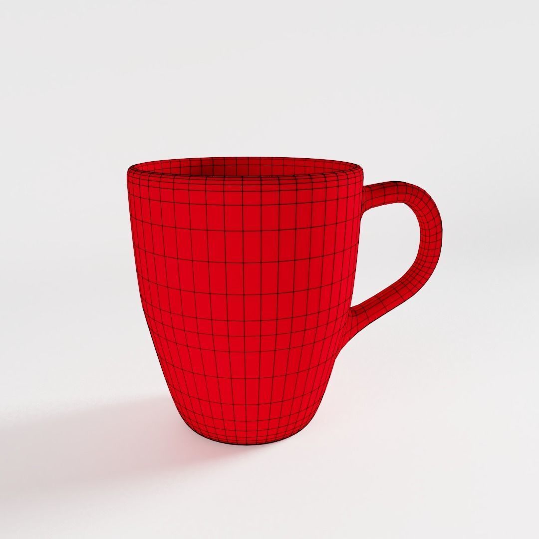 Polka Dot Mug 3D model_3