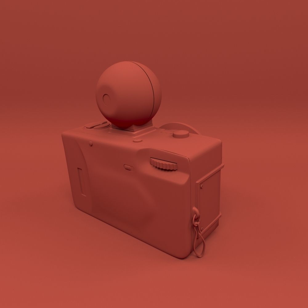 Lomo Camera Lomography Fisheye 3D model_12