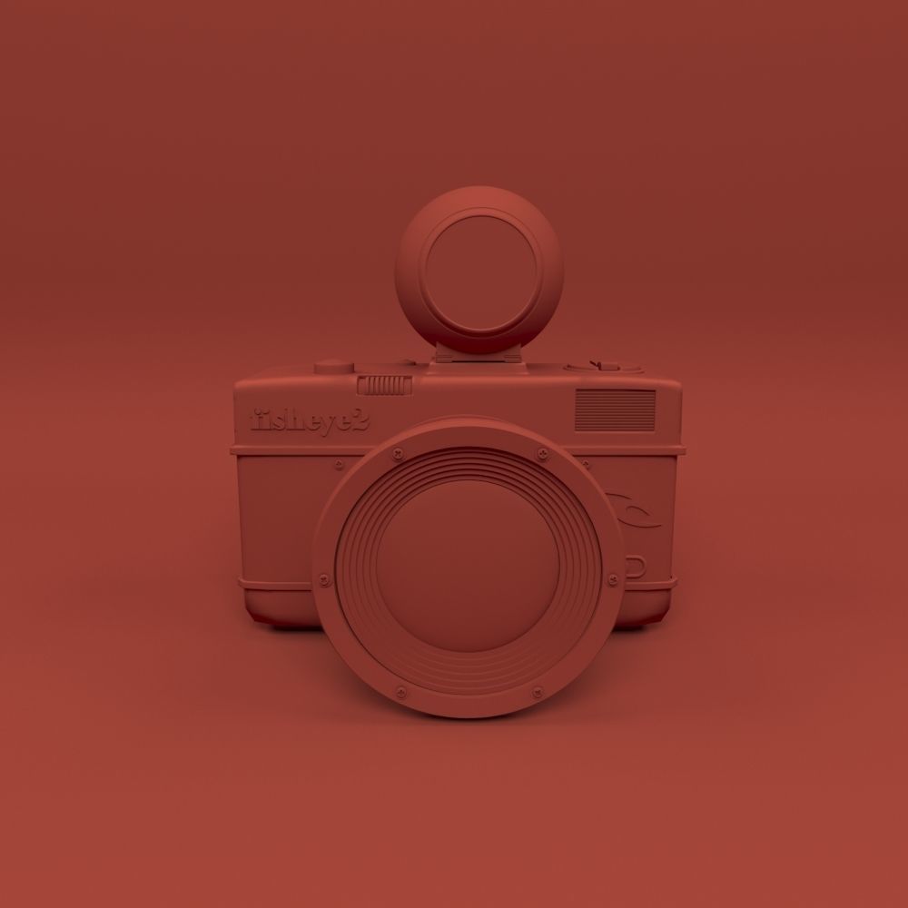 Lomo Camera Lomography Fisheye 3D model_16